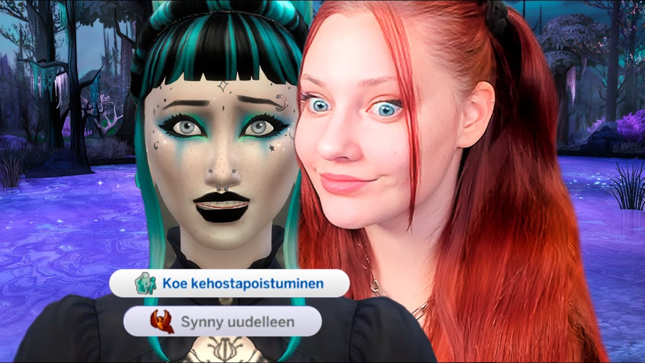 MEISTÄ tuli HAAMU ja OMAT hautajaiset?! 💀😱 | The Sims 4 - Ajasta ikuisuuteen