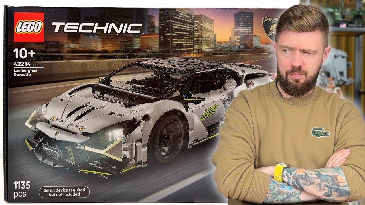 LAMBORGHINI REVUELTO 🛞 LEGO TECHNIC 42214 RECENZJA