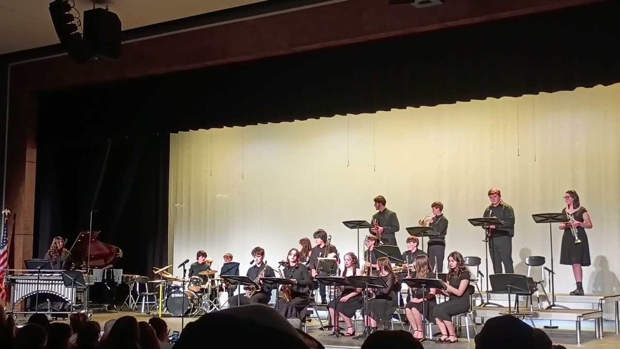 Enter Sandman. Middle school jazz band. Part one.