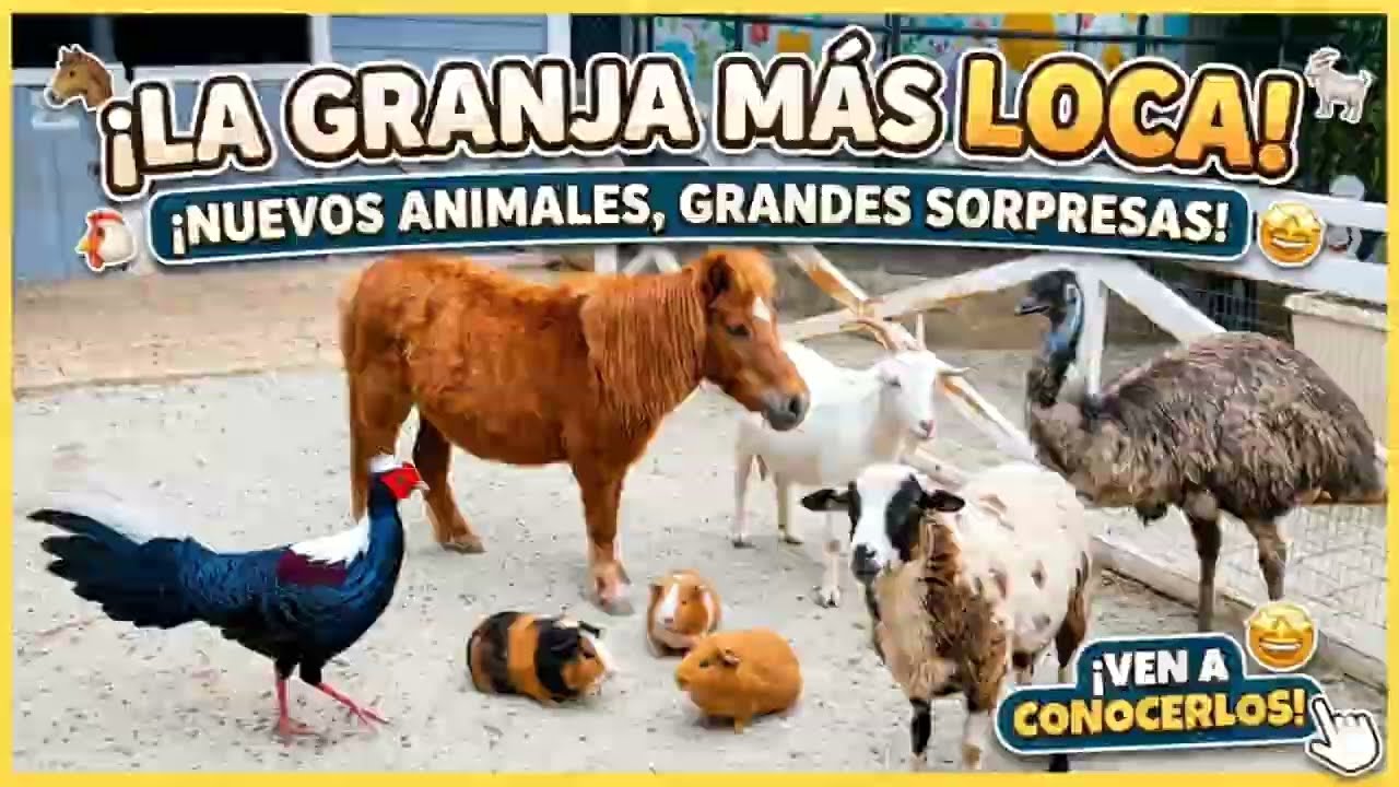 👉 ¡Entré a la GRANJA MÁS LOCA y pasó algo INCREÍBLE! 🐴🐐😱#Granja #Animales #Aventura #VideoViral 