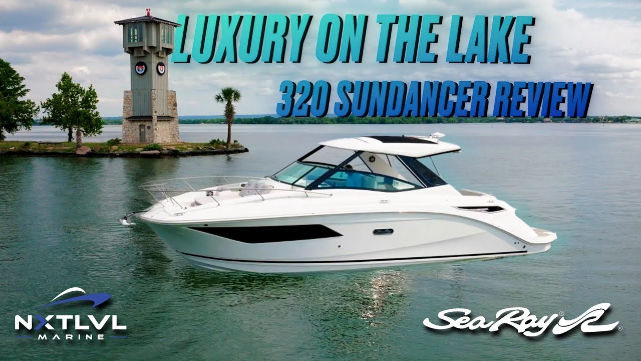 Inside the NEW 2025 Sea Ray 320 Sundancer | Best Cruiser for Lake Life?