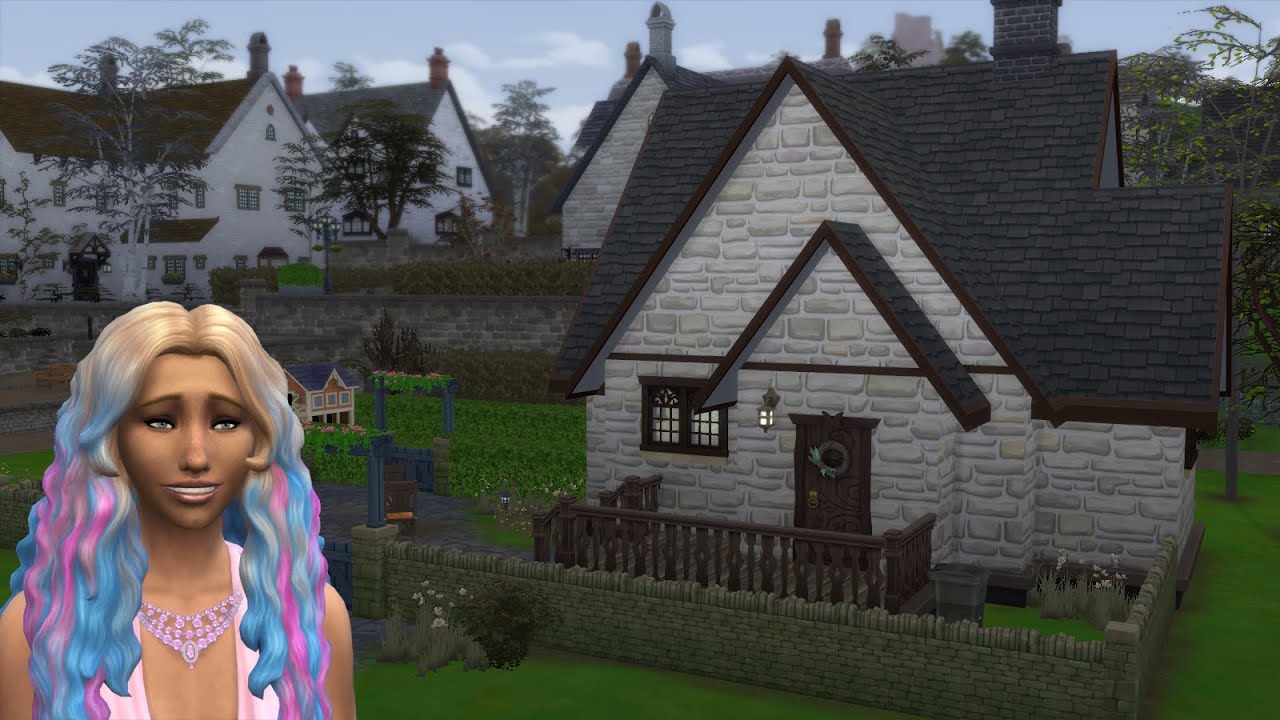 Exploring Henford-on-Bagley: 5 COBBLEBOTTOM STREET Sims 4 House