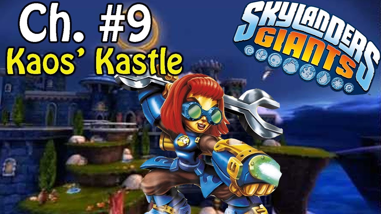 Skylanders Giants Walkthrough Chapter 9 Kaos' Kastle 100%