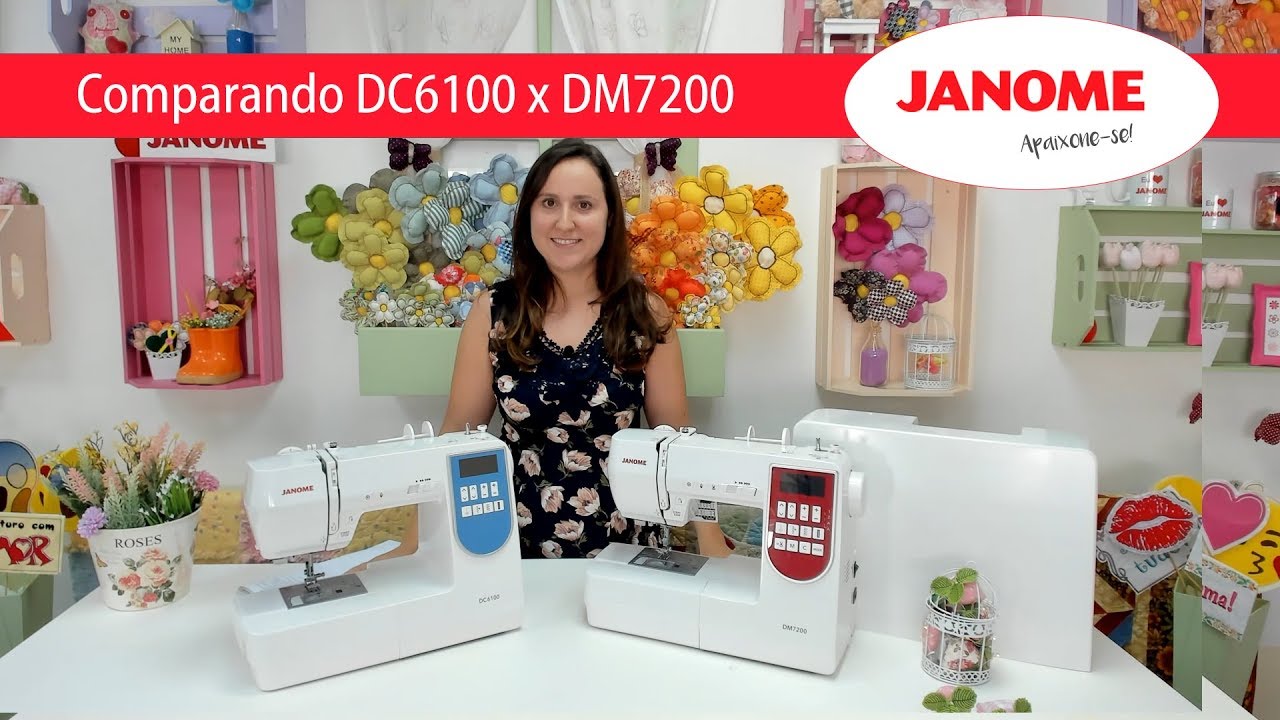 Comparando as máquinas DC6100 e DM7200
