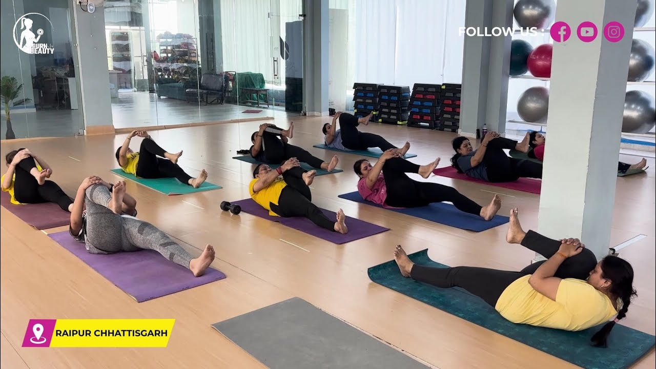 Upper Belly Fat and Lower Belly Fat Workout Video | Burn With Beauty