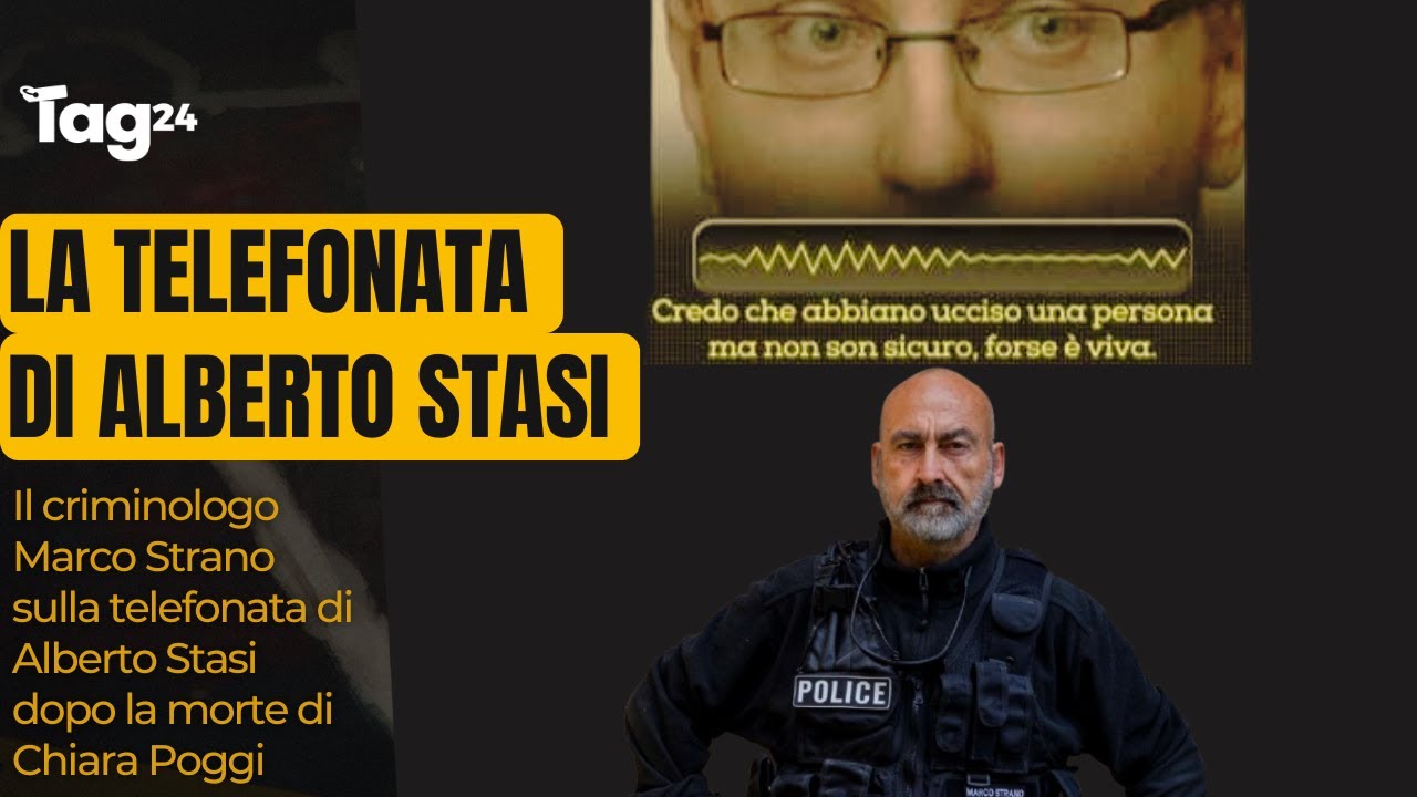 Garlasco, il criminologo Marco Strano sulla telefonata di Alberto Stasi dopo la morte di Chiara