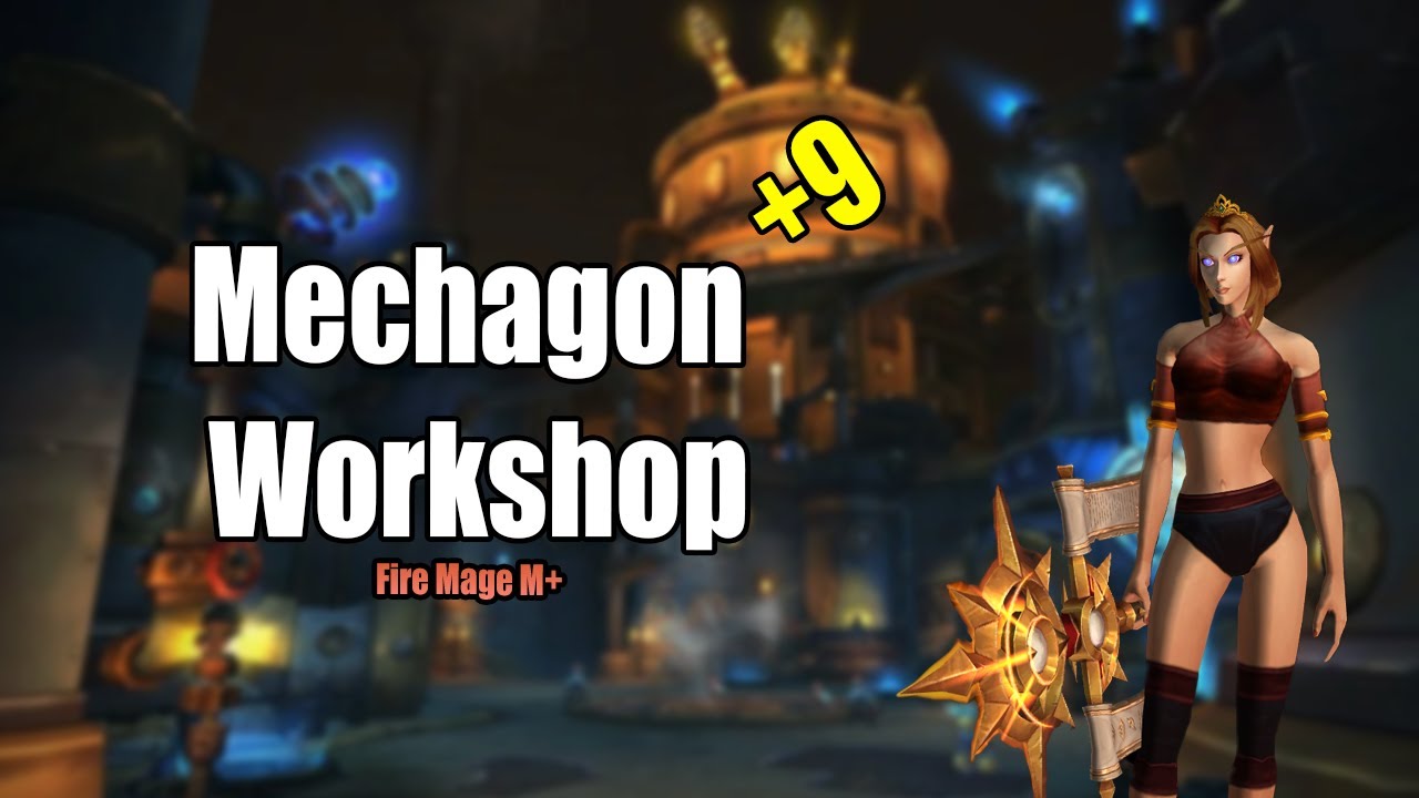+9 Mechagon Workshop | Sunfury Fire Mage M+ The War Within Season 2