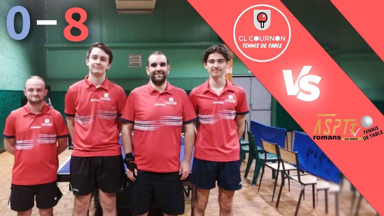 CL Cournon TT 1 VS Romans ASPTT 2 | N3 | 11/12/2021 | Tennis de Table