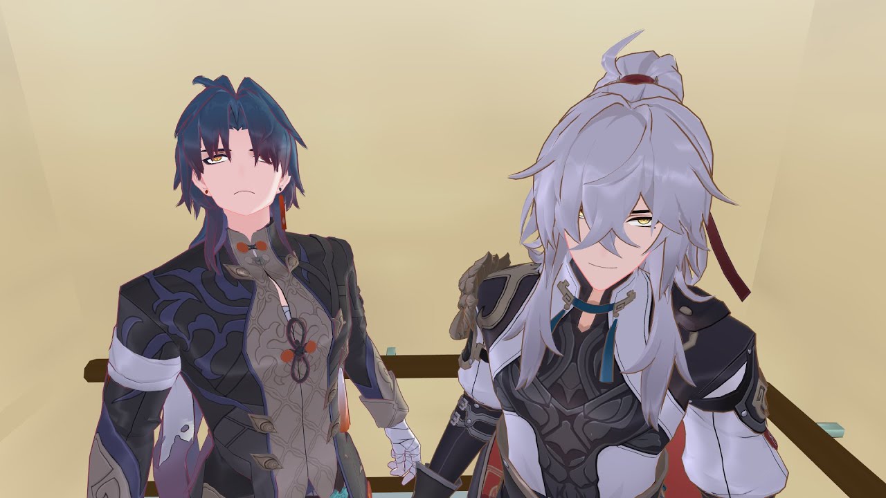 【MMD Honkai Star Rail/崩坏：星穹铁道】Elevator Trouble (Blade & Jing Yuan)