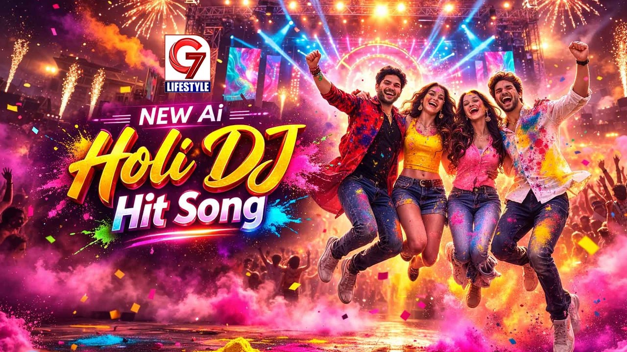 New 2026 Dj Mix HIT Music AI Holi Song | Holi Celebrations | G7 Life Style
