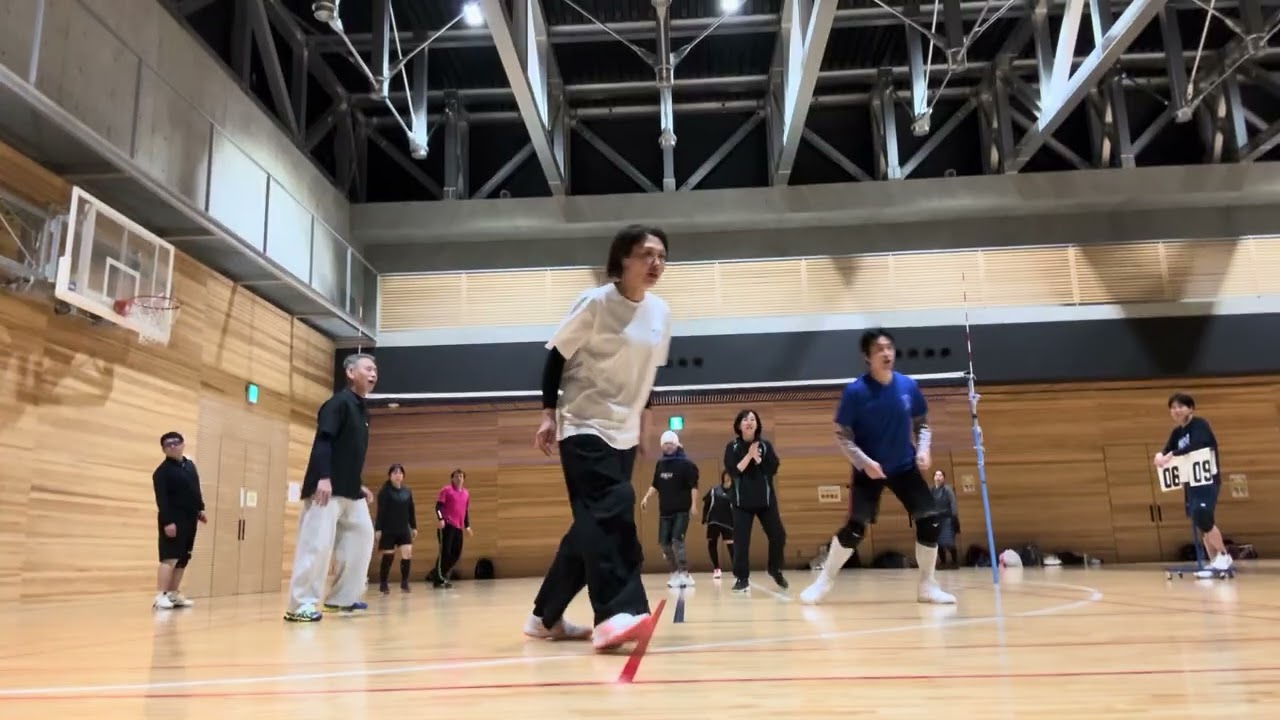 ２０２５年１月２１日（水）合同練習風景①『ＶｉｔａＲｏｓａ（ヴィータローザ）』🏐ソフトバレー【大阪ソフトバレー】メンバー募集中！『スポーツやろうよ』
