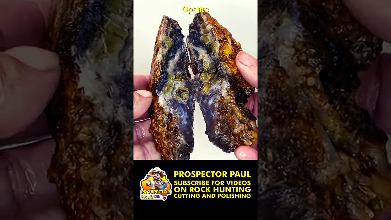 Discovering the Hidden Secrets in Rocks 60 - OPALITE #crystals #gemstone #minerals #gems #geology