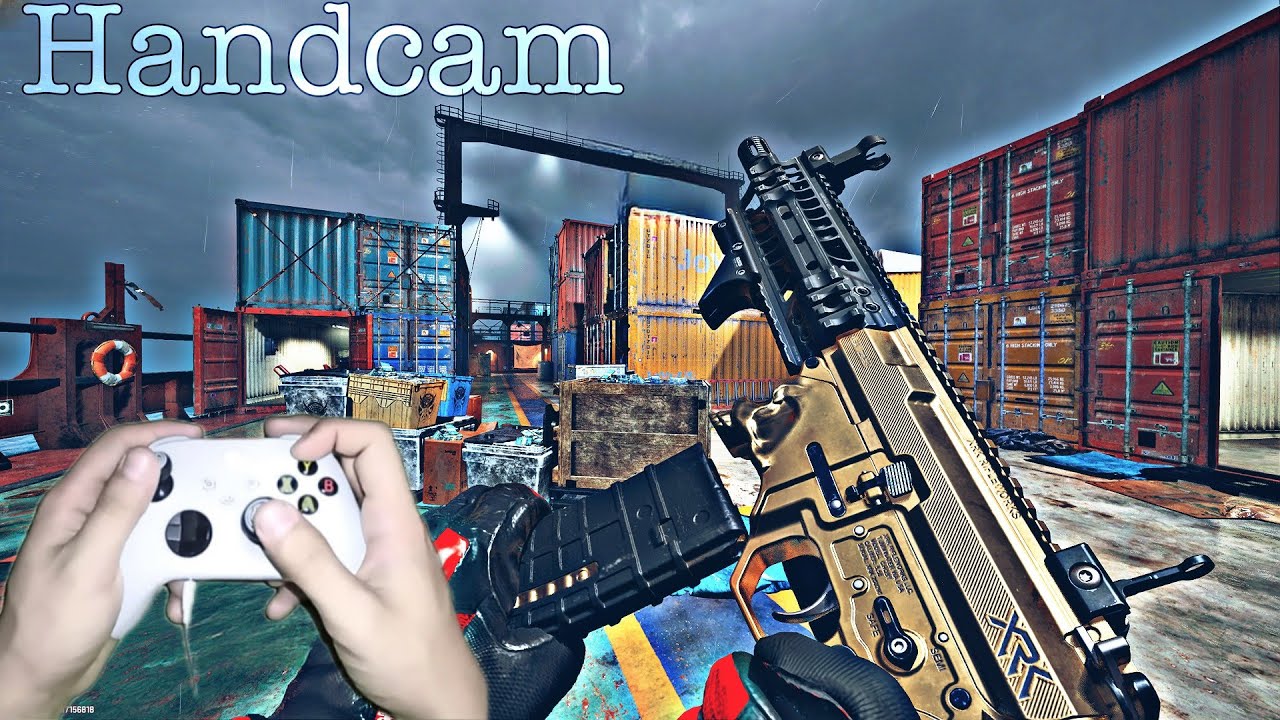 Modern Warfare 2 Shipment Gameplay Xbox controller Handcam M4 (No Commentary)