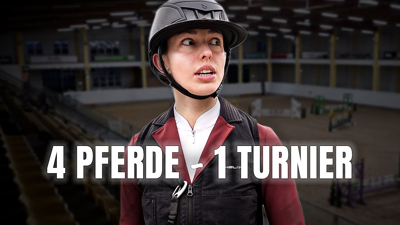 🐴 4 Pferde, 11 Starts! XXL Turnier-VLOG 🏆– Teil 1/4