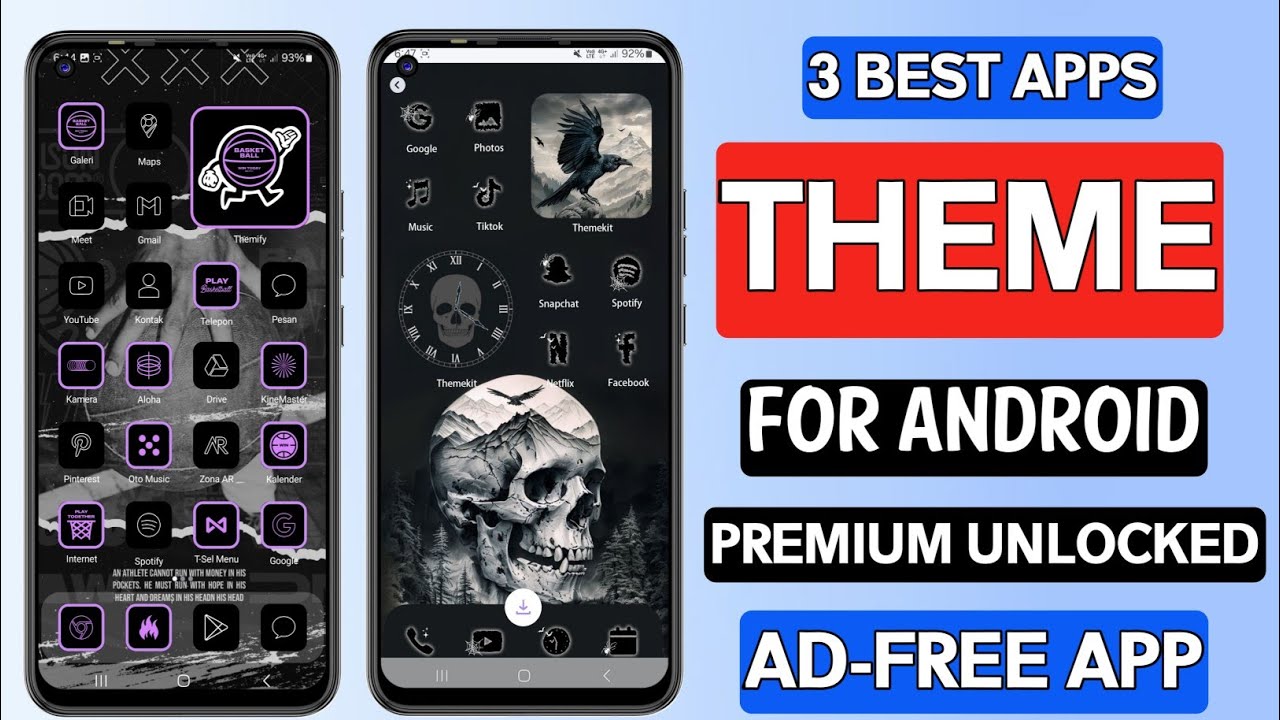 3 Best Free Theme Apps For Android