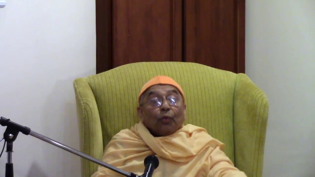 Swami Sarvadevananda - Lecture on Bhakti Yoga