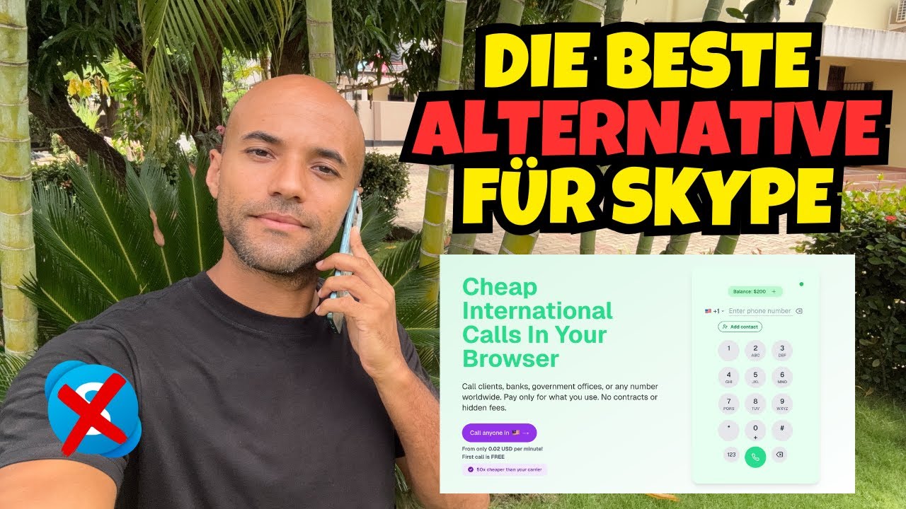 Skype Alternative zum Telefonieren für Freelancer und digitale Nomaden mit Yadaphone in 2026