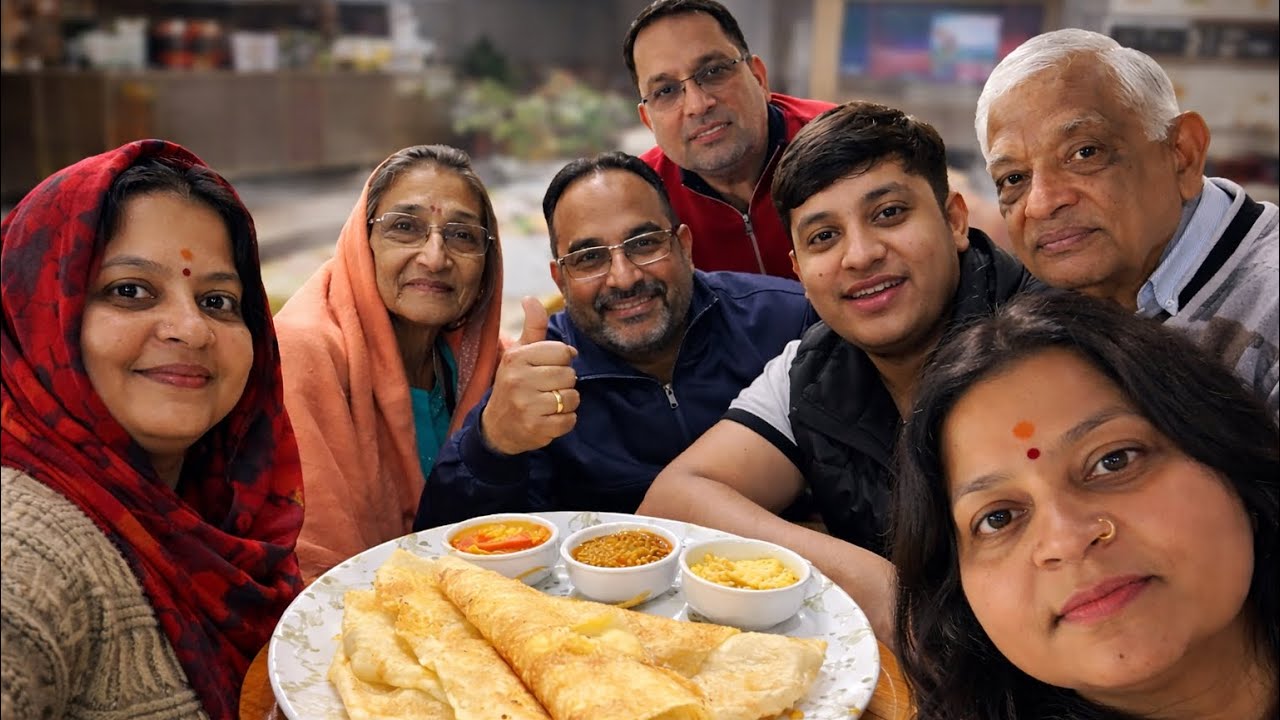 Dosa Party With Family ❤️