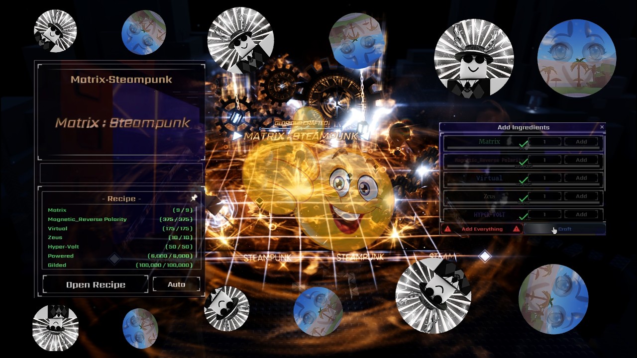 CRAFTING Matrix : Steampunk with @Blazinary