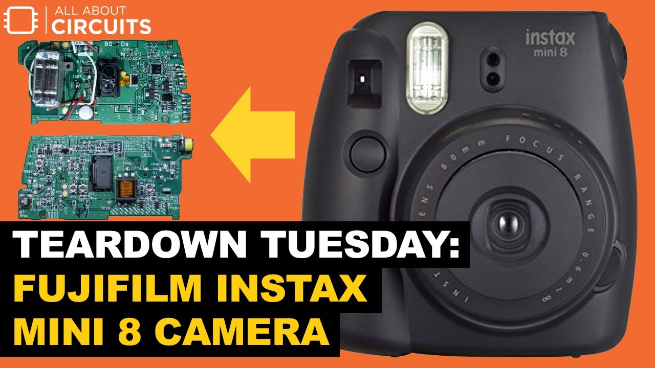 Teardown Tuesday: Fujifilm Instax Mini 8 Camera