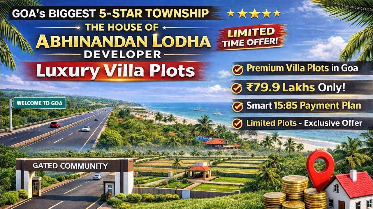 GOA Plotted Development | Premium Villa Plots in Goa | Smart Investment 2026 #goa #goarealestate 