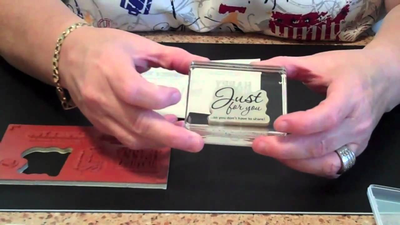 How to Mount Clear Mount Stamps -  KreatesKards Tutorial