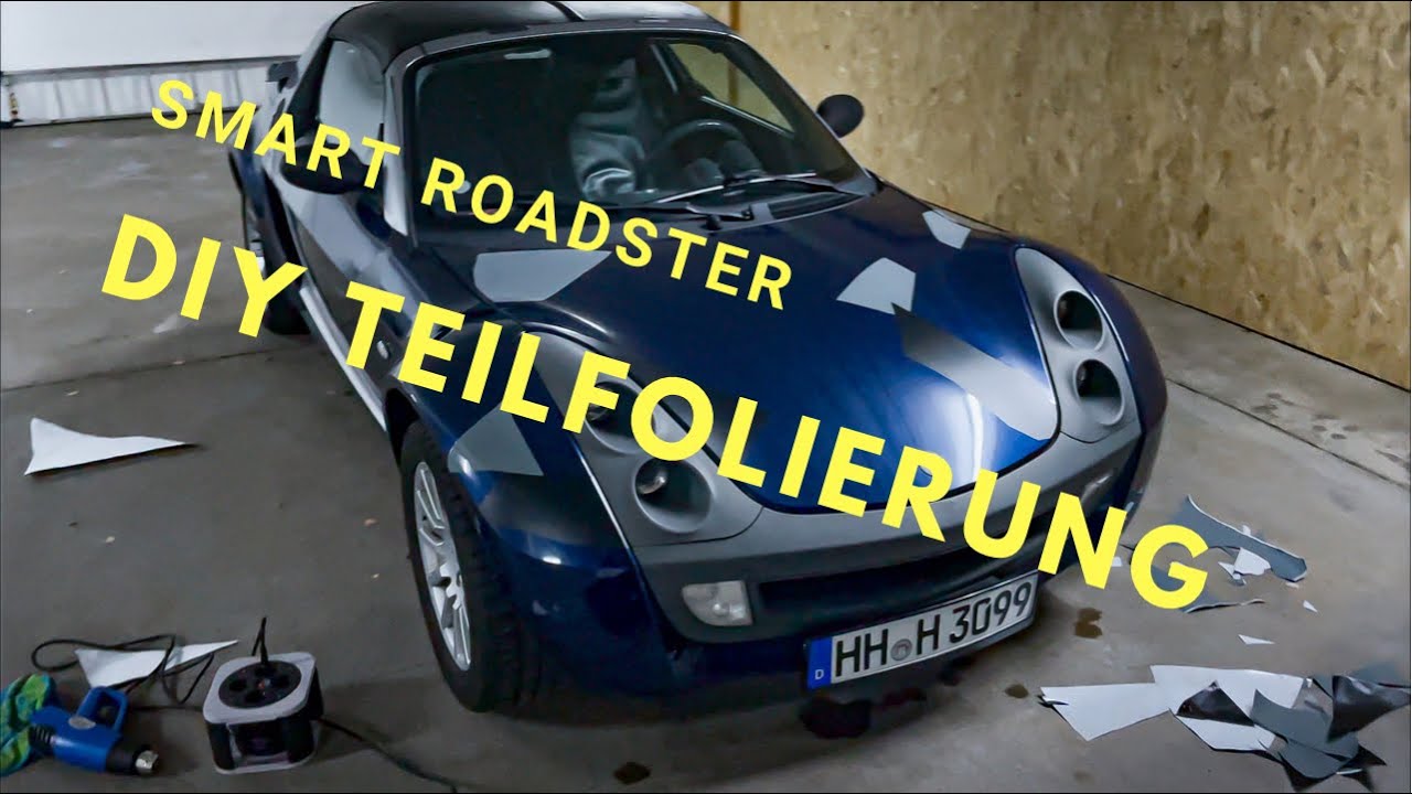 Smart Roadster | Teilfolierung Teil 1 (inkl. Verletzung)
