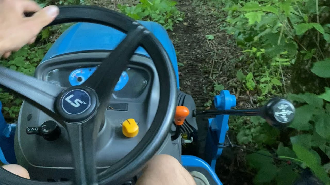 #256 LS MT125 muddy trail Traction Test and trail maintenance.
