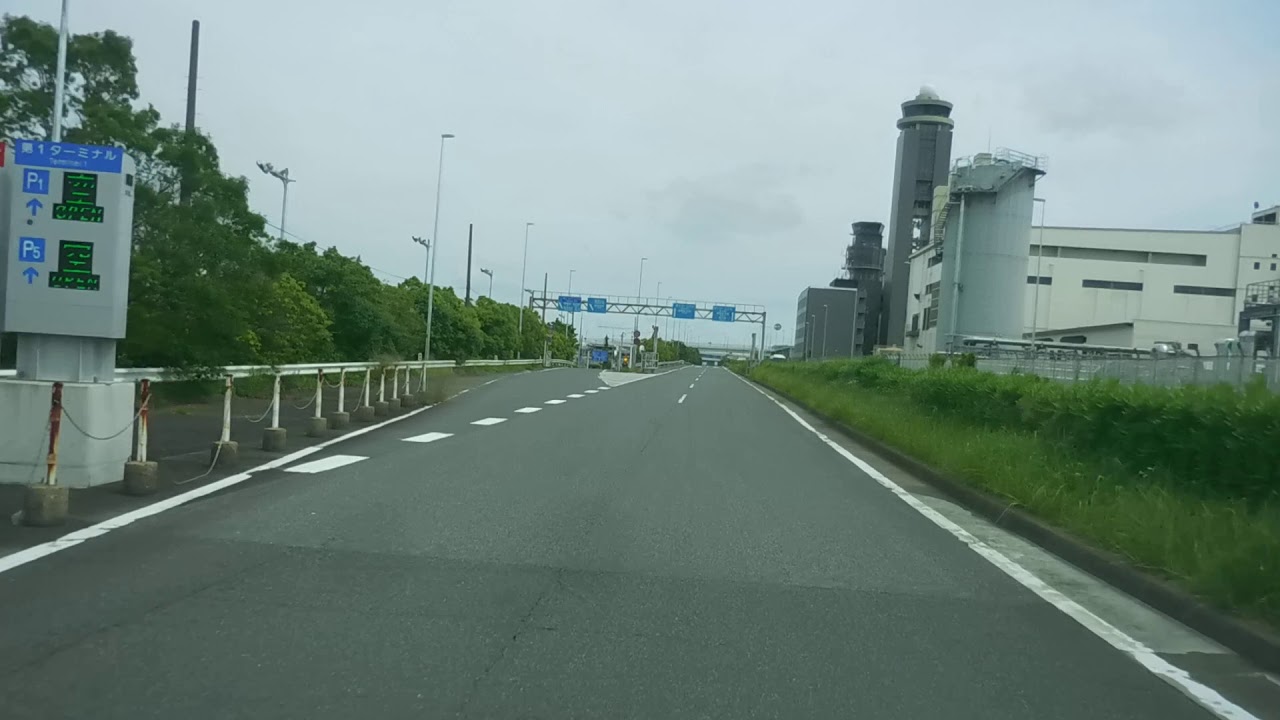 成田空港ターミナル１（Ｐ１）：駐車場の入り方