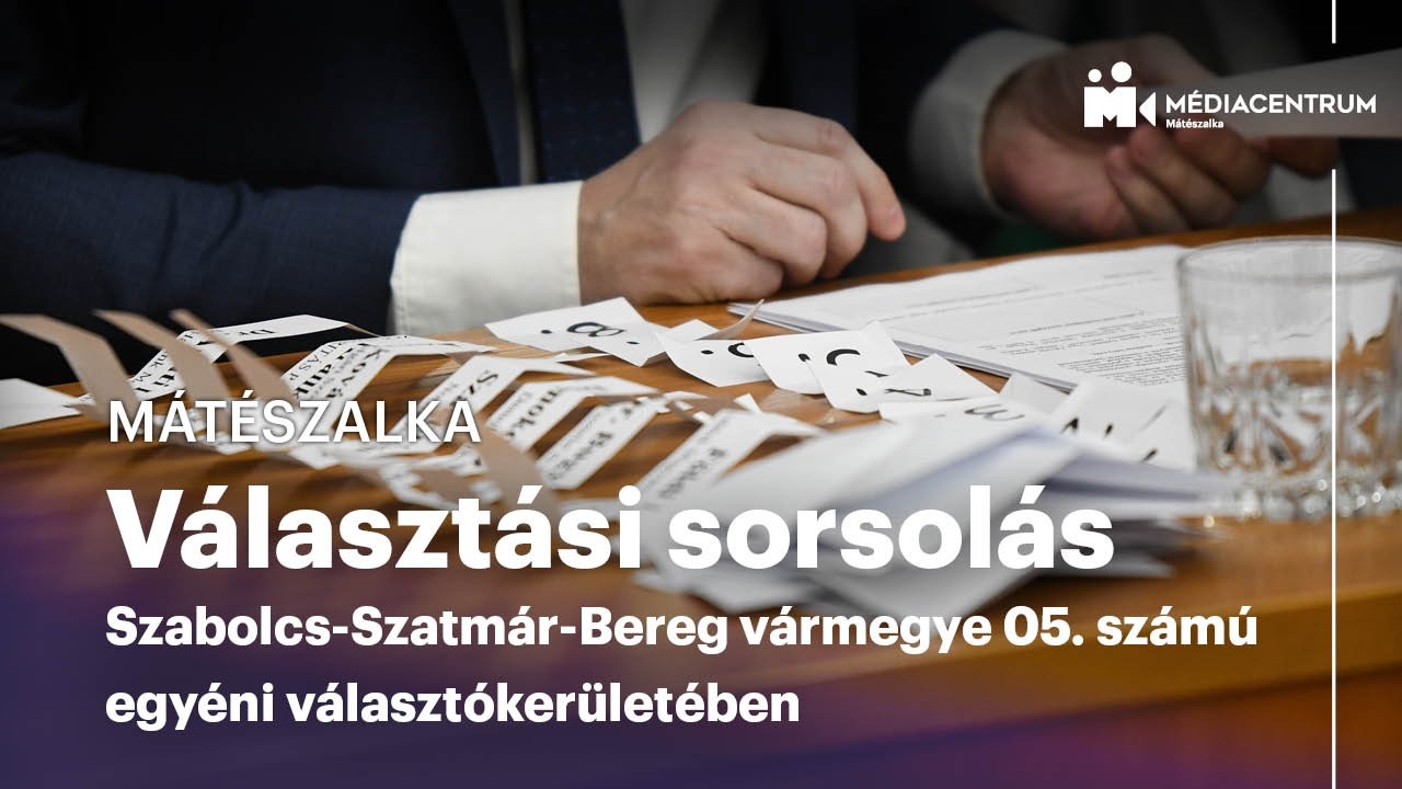 Választási sorsolás | 2026.03.06.