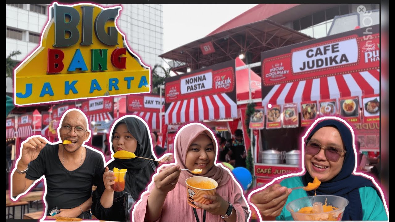Kulineran di Food Festival Big Bang Jakarta Pameran Cuci Gudang Terbesar 2024 - 2025