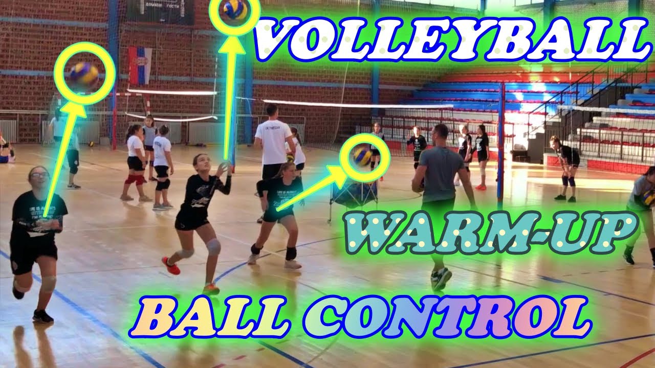 VOLLEYBALL U12 BALL CONTROL DRILLS | Best Kids Volleyball Training