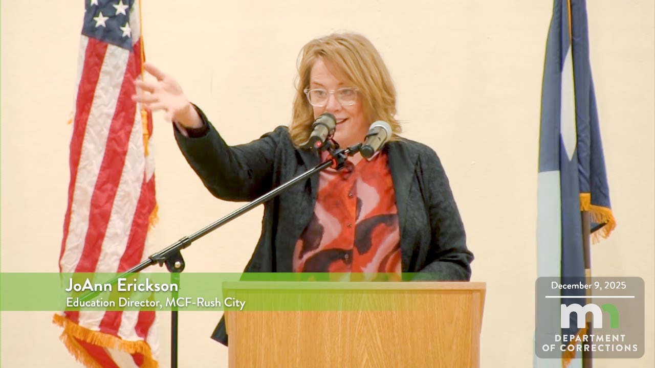 MCF-Rush City, Education Awards Ceremony - December 9, 2025