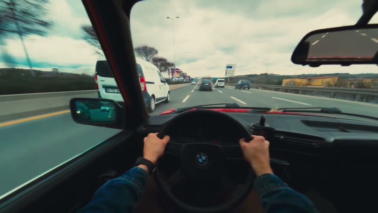 BMW E30 316i POV Drive (30 Minutes) | Cloudy Day | Exhaust Sound | 4K
