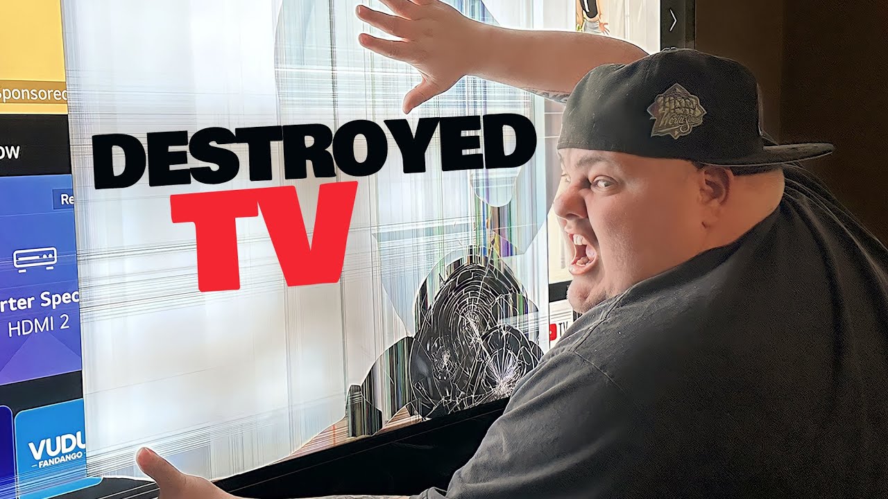I DESTROYED OUR TV