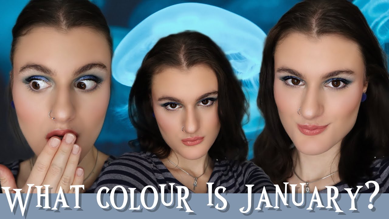 I Wore Blue All Month to Find Out - #2026 Trending monthly #makeup #colour series