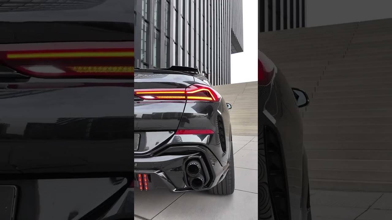 BMW X6 LCI with full BODY KIT and 23-inch custom wheels