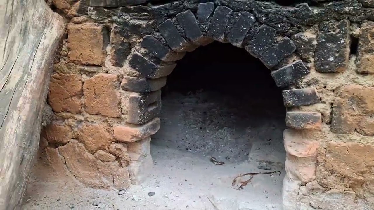 Casa de farinha, modo antigo. 