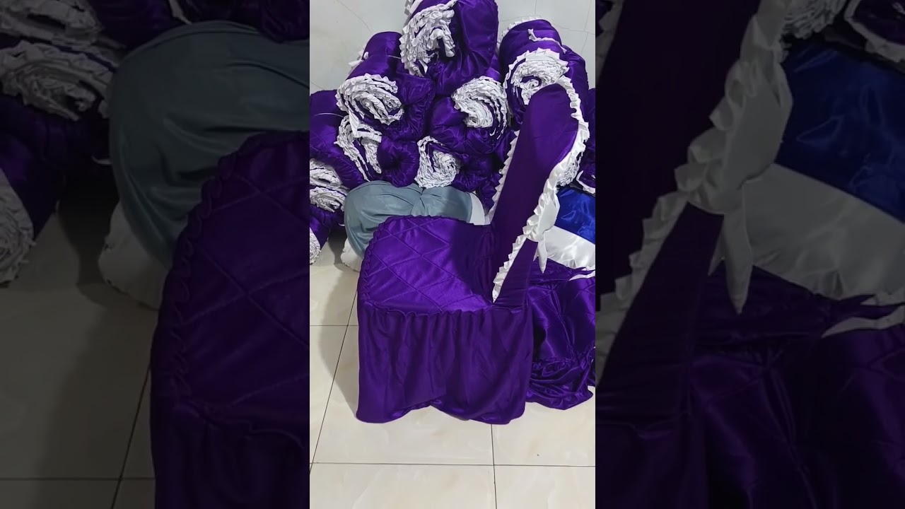Rekomendasi sarung kursi plastik napoli 209 ungu tua/putih call/wa 0812-2489-9120