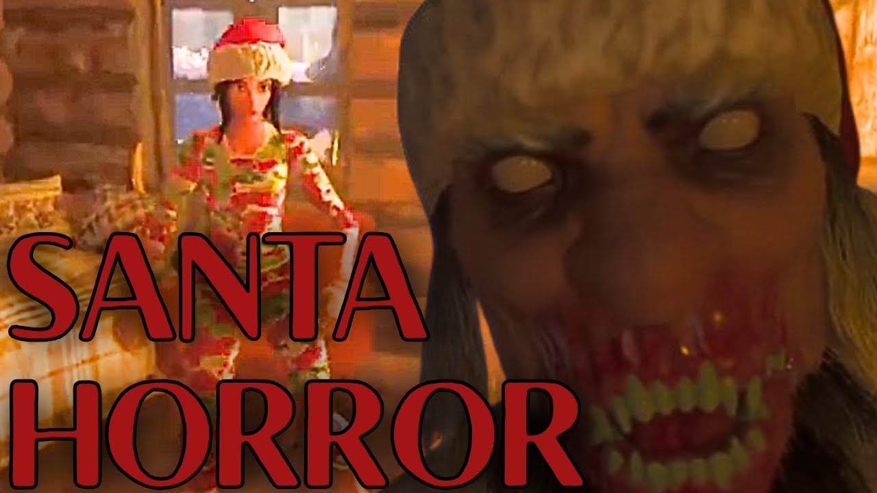 This Is NOT a Normal Santa 😳| Spooky Horror Santa #fortnite