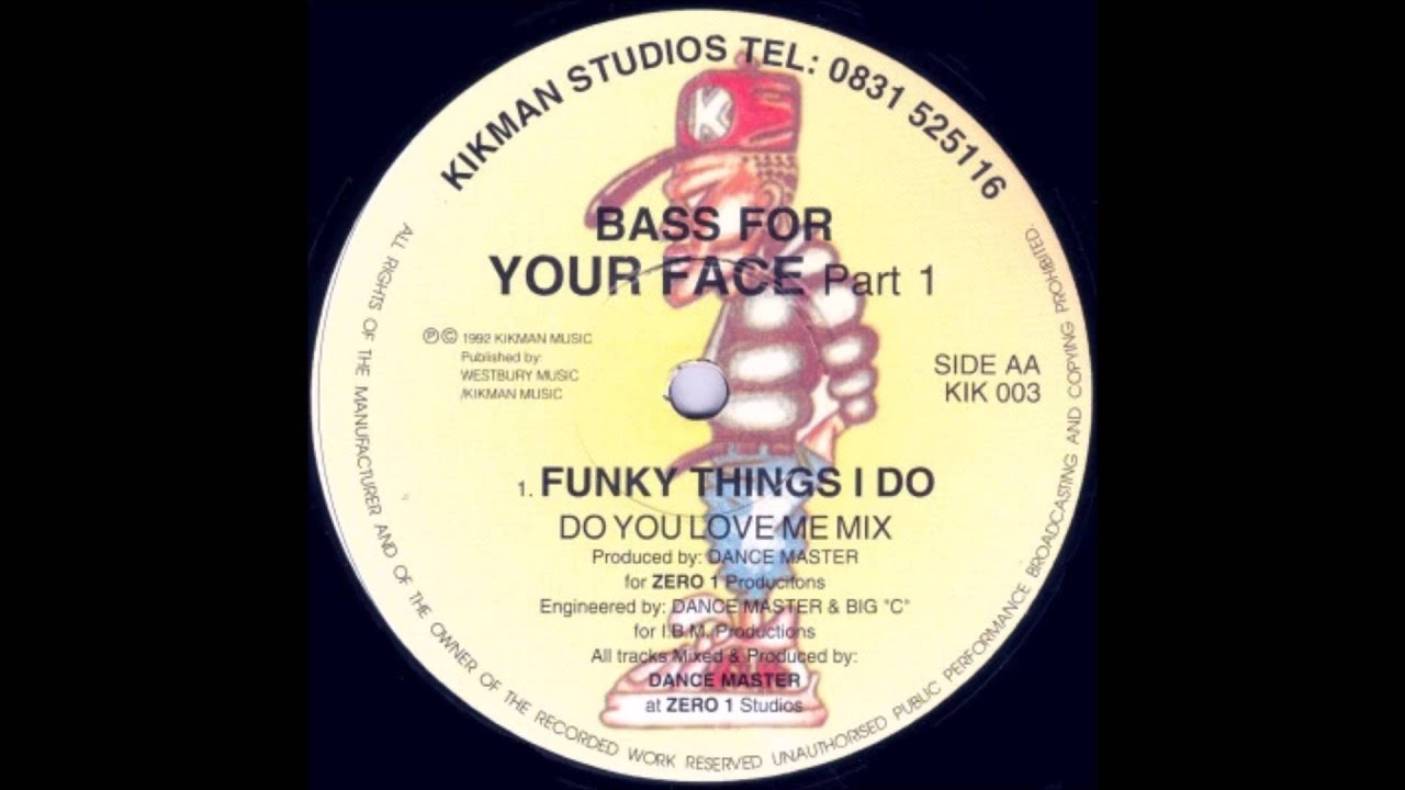 Dancemaster - Funky Things I Do (Do You Love Me Mix) (1992)