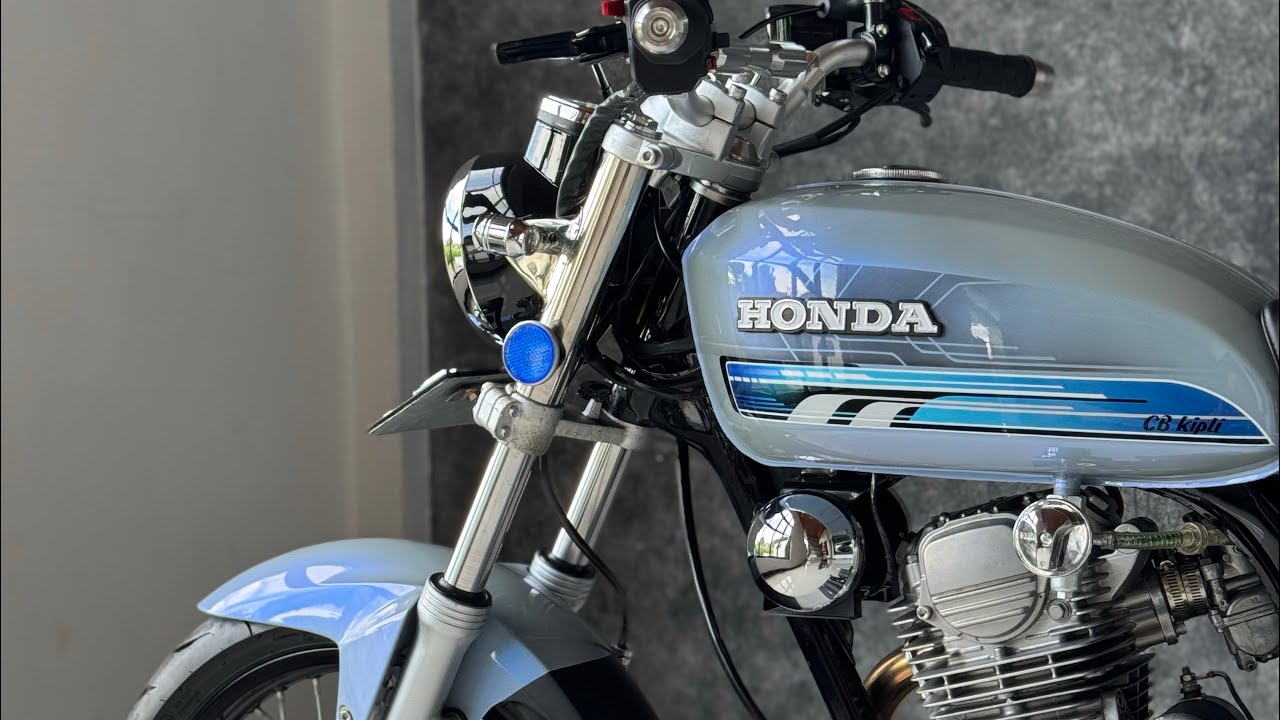 Modif tiger jadi Cb Blue Grey