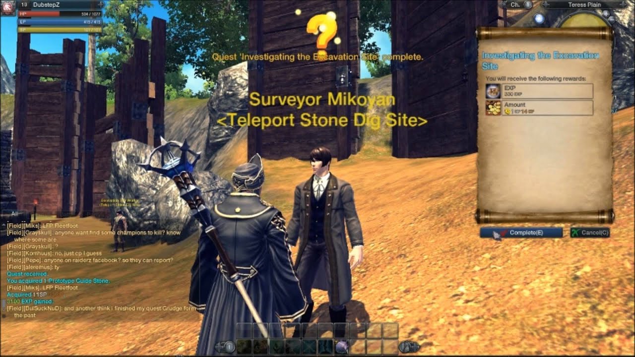 RaiderZ Closed beta Gameplay