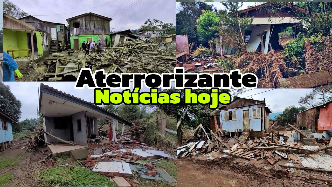 Está acontecendo hoje o terror é ainda muito forte