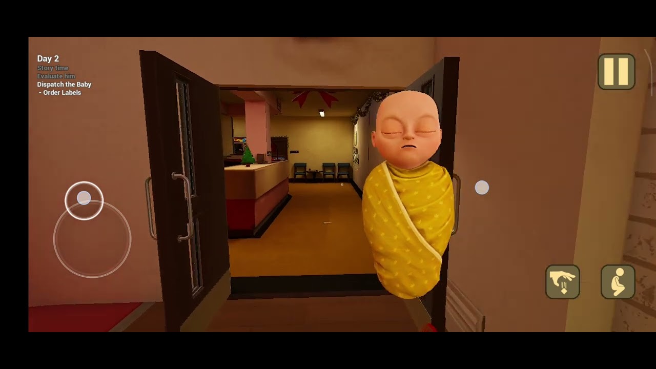 The Baby in yellow Crown Childcare FULL GAMEPLAY 