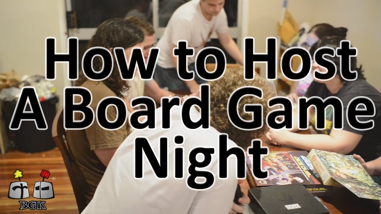How To Host a Board Game Night