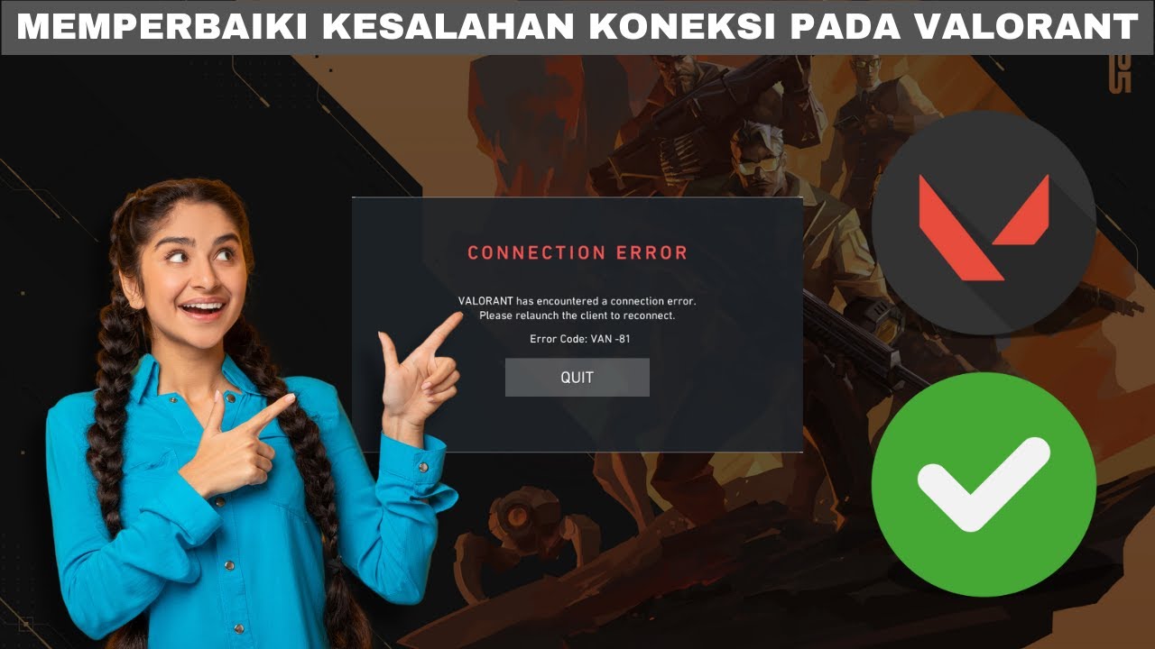 Baru! Cara Memperbaiki Valorant Telah Menemukan Kesalahan Koneksi (2025) |Perbaiki KODE ERROR VAN-81