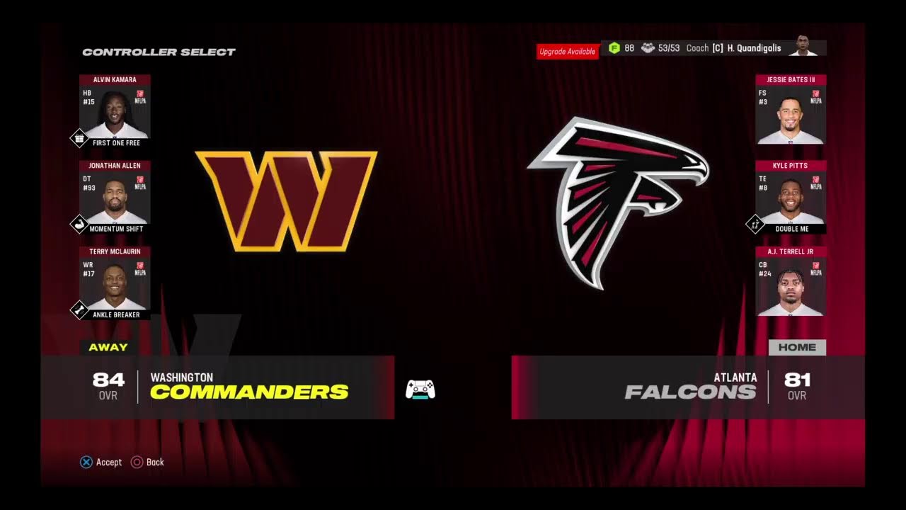 madden 24 Washington commanders all madden rebuild