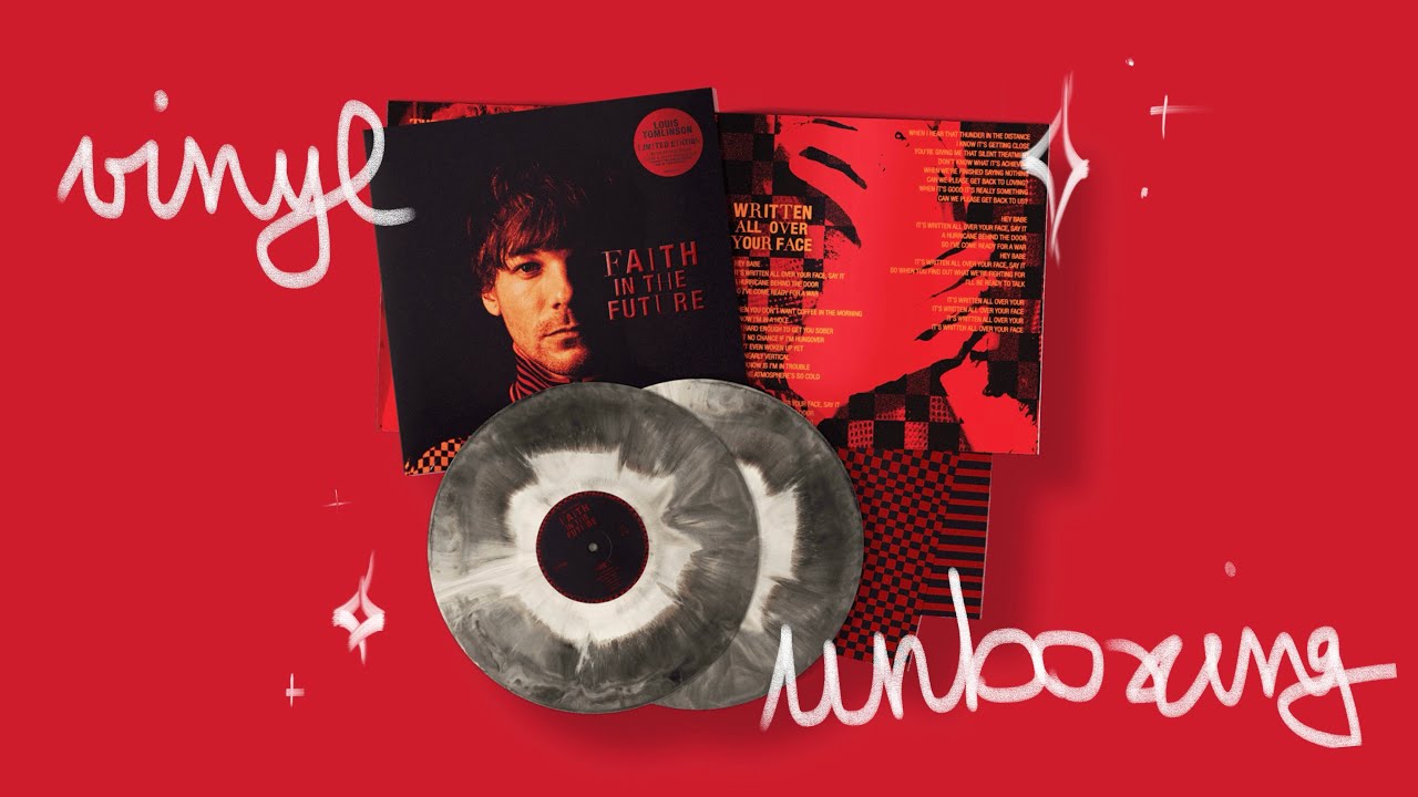 Faith In The Future by Louis Tomlinson LIMITED EDITION Vinyl Unboxing