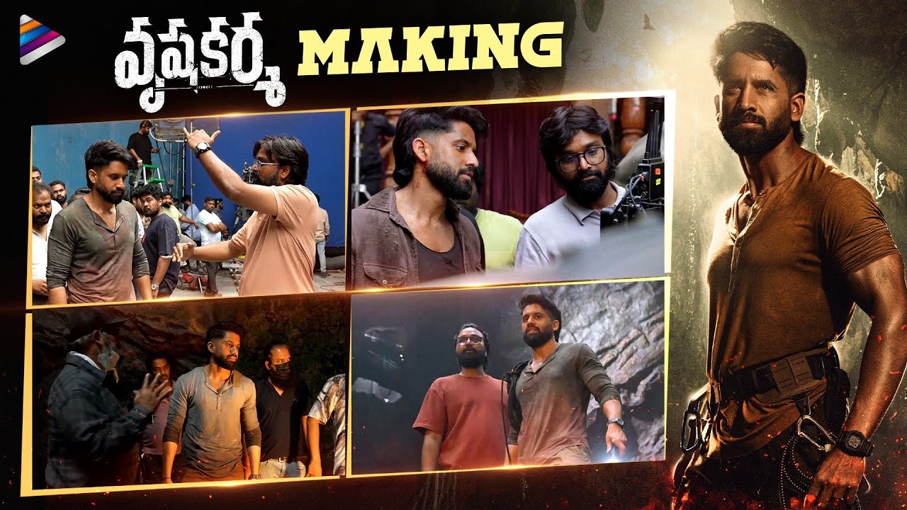 Vrushakarma Movie Making | Naga Chaitanya | Meenakshi | Sukumar | Ajaneesh Loknath | Karthik Dandu